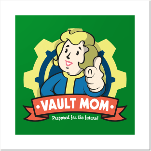 Vault Mom v2 Posters and Art